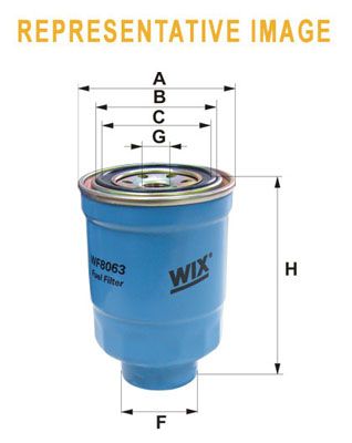 WIX FILTERS Kütusefilter WF8062